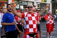 Navijači u Rotterdamu , Foto: Marko Lukunic/Pixsell