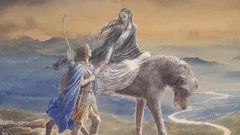 Naslovnica britanskog izdanja "Beren i Lúthien"