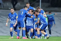 Slavlje igrača Lokomotive, Foto: Sanjin Strukić/PIXSELL