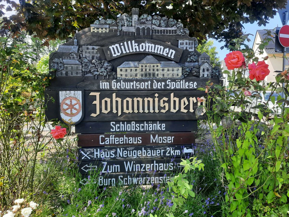 Poruka dobrodošlice u dvorac Johannisberg, Foto: ustupljena fotografija/Jakov Šteko 