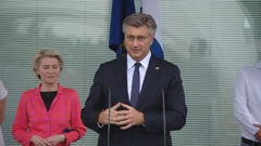 Andrej Plenković u tvrtki Rimac Automobili, Foto: HTV/HRT