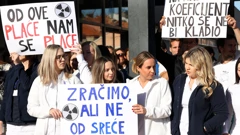 Zdravstveni djelatnici u štrajku