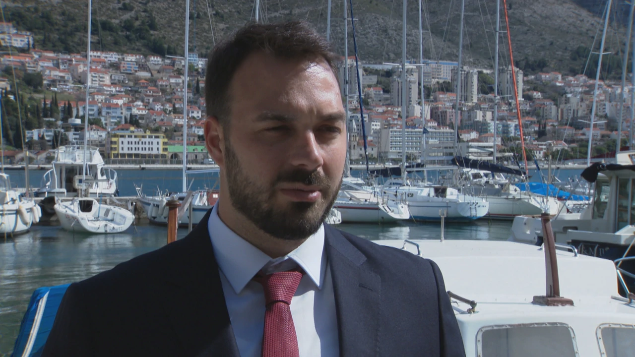 Ivan Tropan (SDP), kandidat za gradonačelnika Dubrovnika, Foto: Dnevnik HTV/HRT