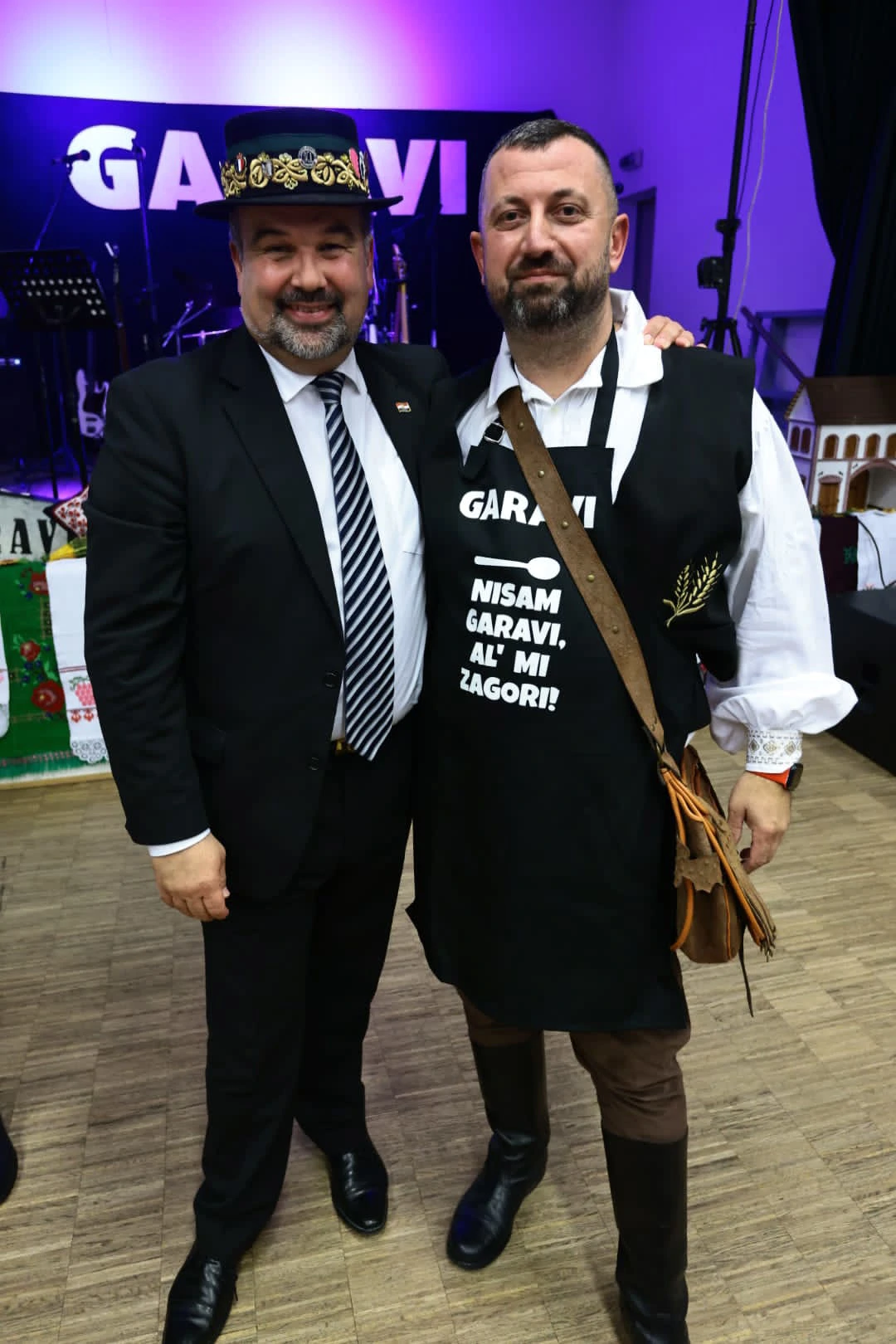 Hrvatski veleposlanik Daniel Glunčić i Žarko Banović