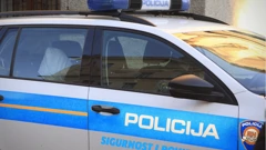 Policijsko vozilo - ilustracija