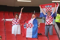 Navijači na tribinama, Foto:  Goran Stanzl /PIXSELL