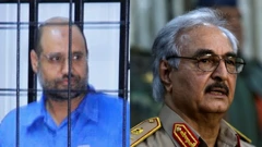 Saif Gadafi i Kalifa Haftar