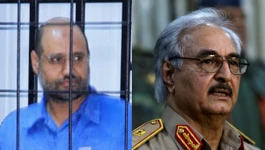 Saif Gadafi i Kalifa Haftar