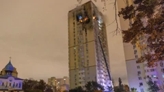 U ruskom napadu dron pogodio neboder u Kijevu 