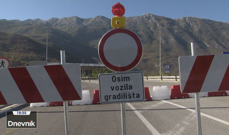 Zbog sanacije štete zatvoren tunel Sveti Ilija kroz Biokovo