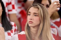 Navijači na stadionu tijekom utakmice Hrvatske i Brazila u četvrtfinalu Svjetskog prvenstva u Katru, Foto: Igor Kralj  /Pixsell