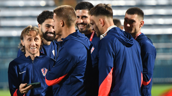 Luka Modrić i Mario Pašalić