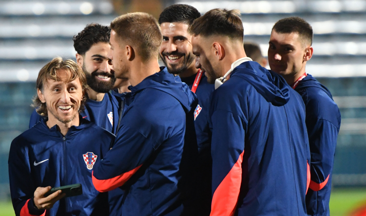 Luka Modrić i Mario Pašalić