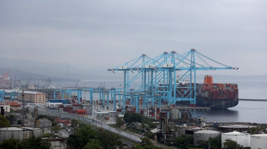 Terminal maritima de Rijeka 