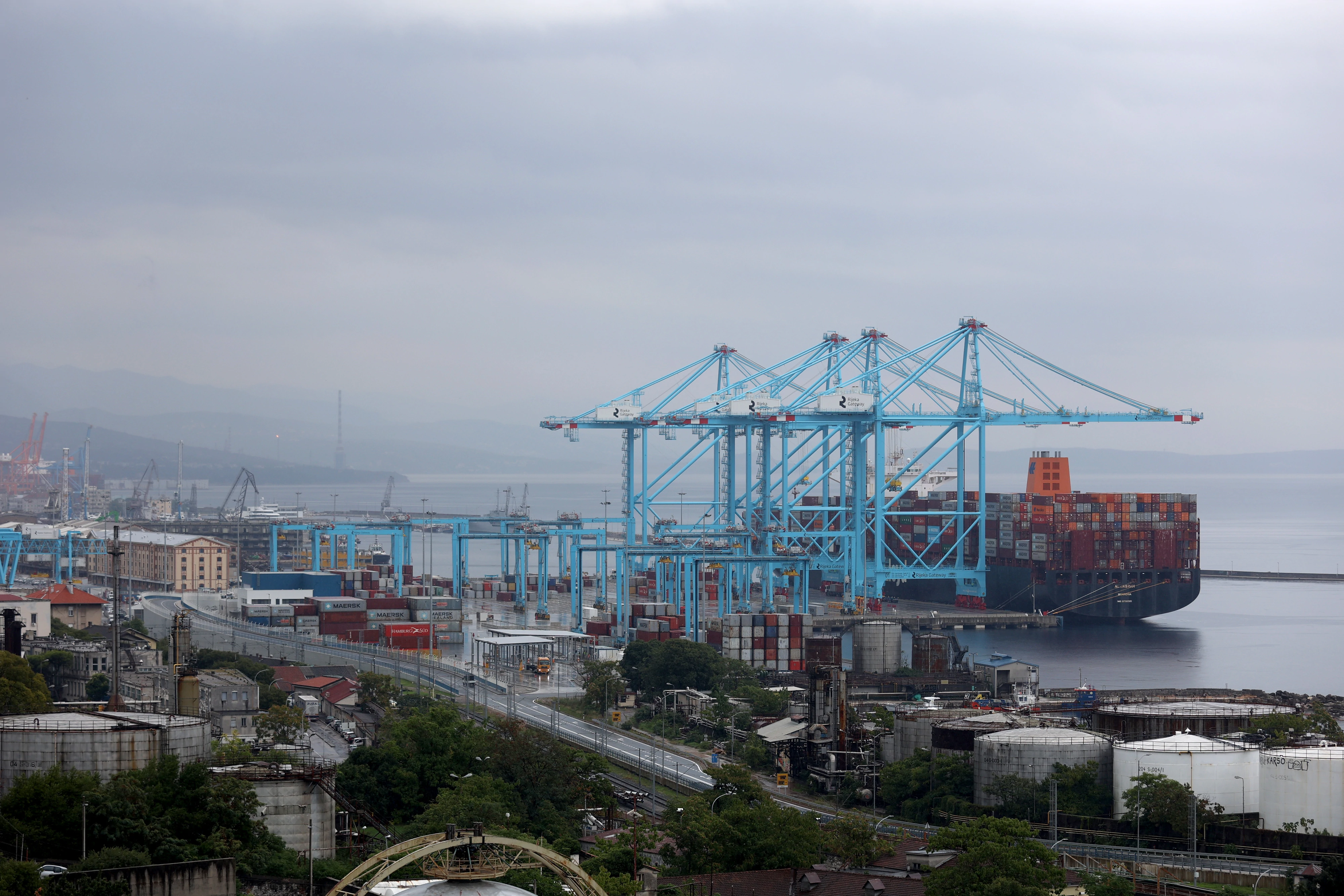 HRT: Nueva terminal de contenedores Rijeka Gateway fue inaugurada