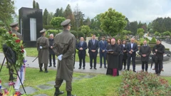 Obilježavanje 25. godišnjice smrti Gojka Šuška, Foto: HTV/HRT