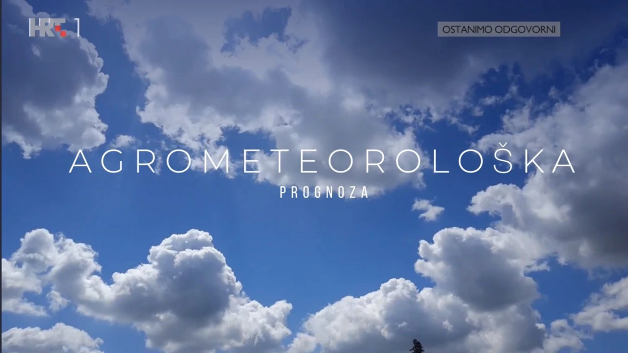agrometeorološka prognoza iz Plodova zemlje, Foto: HRT/HRT