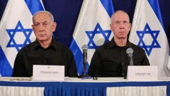 Benjamin Netanyahu (lijevo), Yoav Gallant (desno)