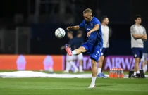 Luka Stojković uoči utakmice s Vikingom, Foto: Marko Lukunic/PIXSELL