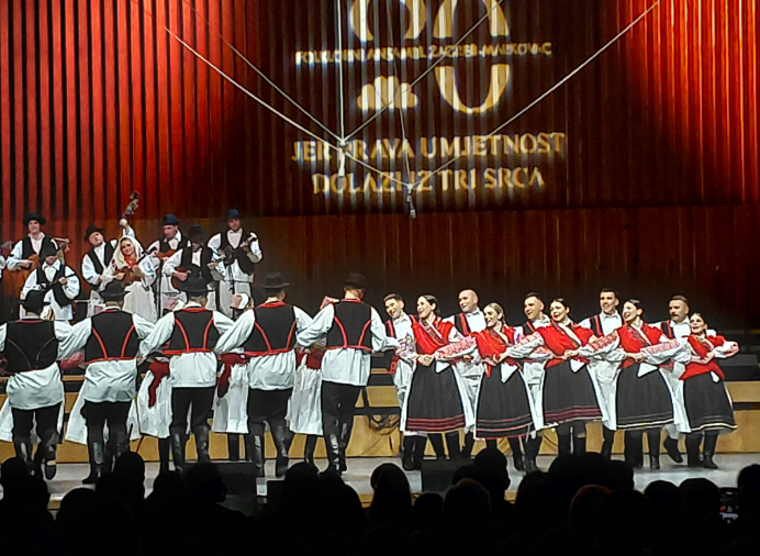80th anniversary concert of Zagreb-Markovac Folkore Ensemble , Foto: S. Jurišić /Voice of Croatia