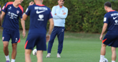 Zlatko Dalić na treningu reprezentacije 