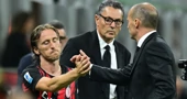  Luka Modrič i trener Massimiliano Allegri