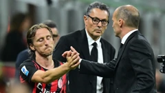 Luka Modrič i trener Massimiliano Allegri