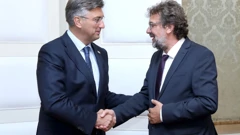 Andrej Plenković i Tomislav Žigmanov, arhivska fotografija