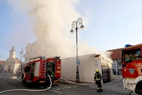 Požar u centru Zagreba, Foto: Patrik Macek/Pixsell