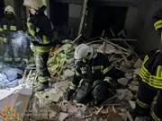 Napad na višestambenu zgradu u Bilhorod-Dnistrovskyju, Foto: State Emergency Services of Ukraine/Handout via REUTERS