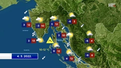 emisije Vrijeme, Foto: HTV/HRT