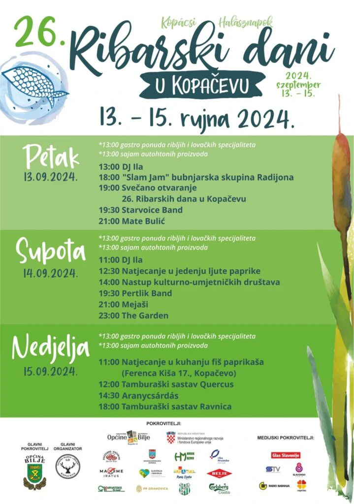24. Ribarski dani - program