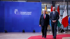 Antonio Guterres i Charles Michel 