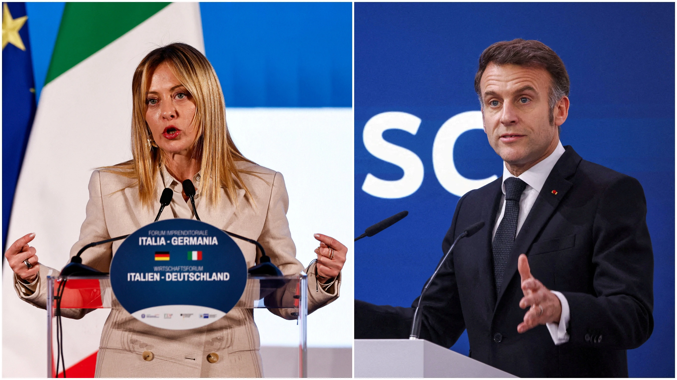 Verbalni rat Macrona i Meloni oko ubojstva krajnje desnog aktivista Kép