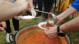 Proslava Praznika rada kod katakombi, tradicionalno uz grah