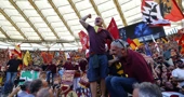 Lazio -AS Roma, navijači Rome