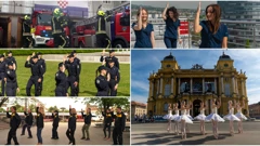 Poštari, policajci, vatrogasci, medicinske sestre i balerine zaplesali u ritmu Rim Tim Tagi Dima