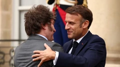Emmanuel Macron i Javier Milei