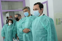 Kurti i Plenković u obilasku ozlijeđenih, Foto: Vlada RH/HRT