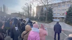 Prosvjed zbog otmice gradonačelnika Ivana Fedorova