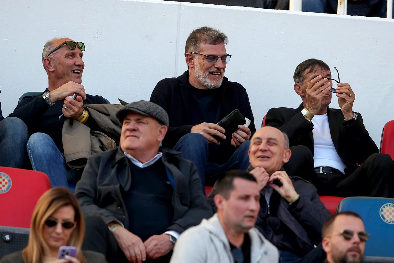 Slaven Bilić na današnjem susretu, Foto: Sime Zelic/PIXSELL