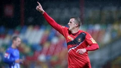Kristijan Fućak slavi pobjednički pogodak