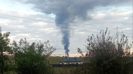 Pogođeno skladište goriva na Krimu
