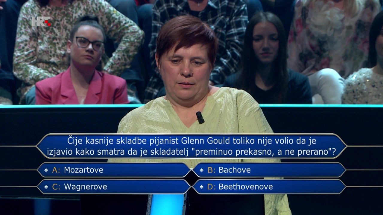 Emiljana Vozila Mohorović, Foto: Tko želi biti milijunaš?/HRT