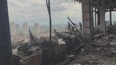 Oštećenja u neboderu Vjesnika, Foto: Mario Todorić/HCPI