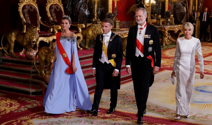 Macron u Španjolskoj dočekan uz kraljevske počasti