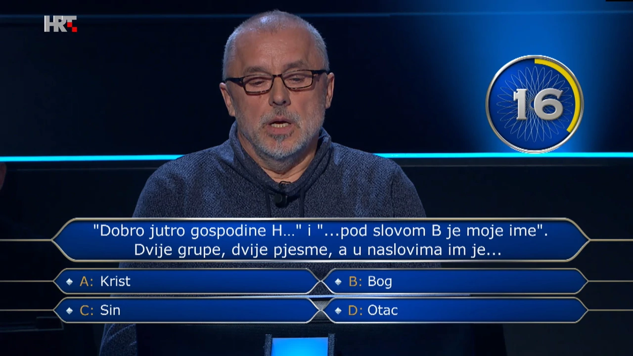 Željko Bosanac, Foto:  Tko želi biti milijunaš?/HRT