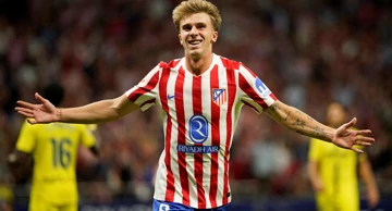 Pablo Barrios slavi pogodak