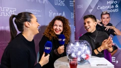 Lucija Ćustić, Antonela Doko i Miro Čabraja