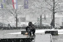 Snijeg u Sisku, Foto: Nikola Cutuk/PIXSELL